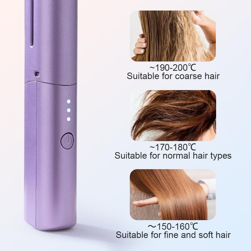 GlamFlex™ - Portable Hair Straightener