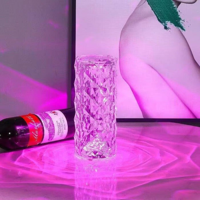 AuraGlow™ Crystal Lamp