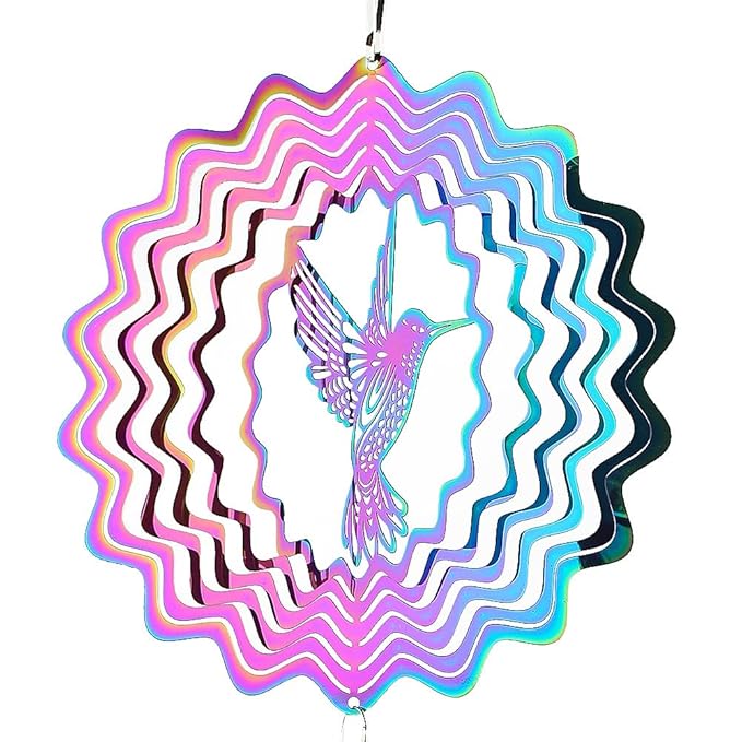 VibrantAura™ Rotating Wind Spinner