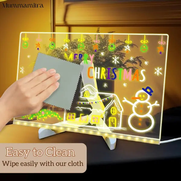 LumiBoard™ – Interactive Light-Up Board for Doodling and Messaging