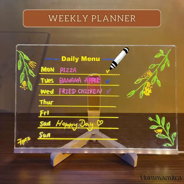 LumiBoard™ – Interactive Light-Up Board for Doodling and Messaging