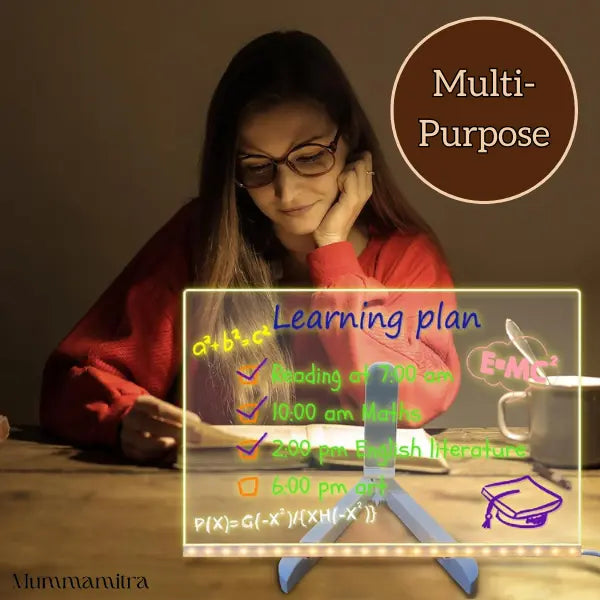 LumiBoard™ – Interactive Light-Up Board for Doodling and Messaging