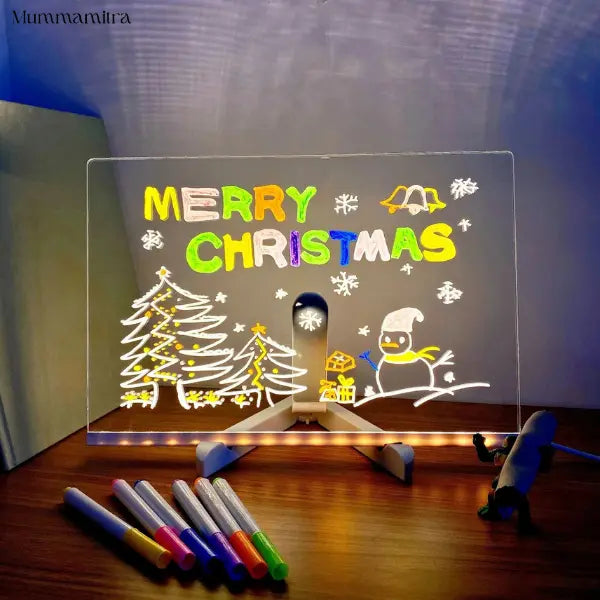 LumiBoard™ – Interactive Light-Up Board for Doodling and Messaging