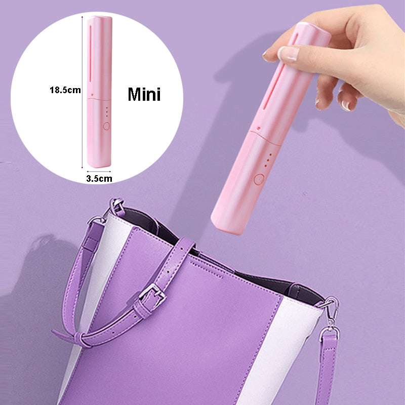 GlamFlex™ - Portable Hair Straightener