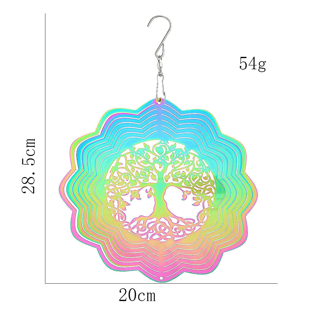 VibrantAura™ Rotating Wind Spinner