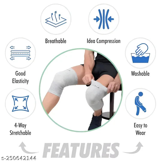 Bamboo Compression Knee Sleeves