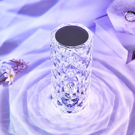 AuraGlow™ Crystal Lamp